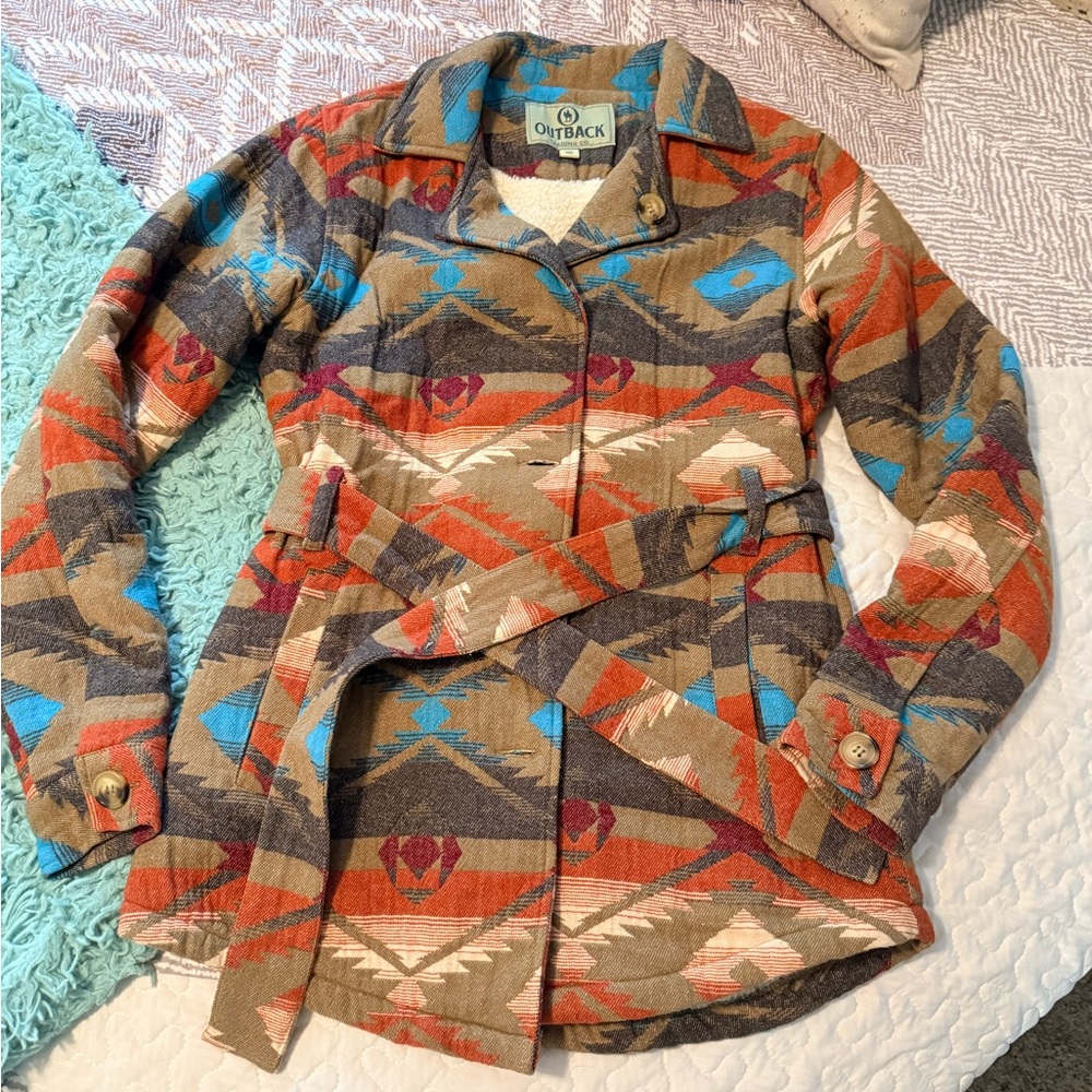 Women's Outback Patterned Jacket NWT - image 1